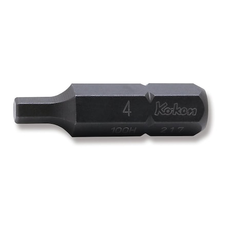 Ko-Ken Bit 4mm Hex 32mm 5/16 Hex Drive 100H.32-4